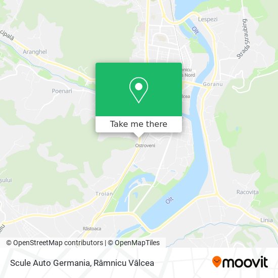 Scule Auto Germania map