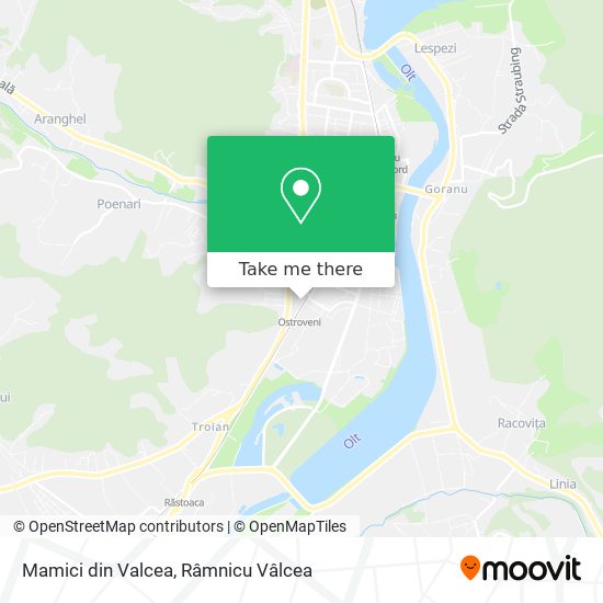 Mamici din Valcea map