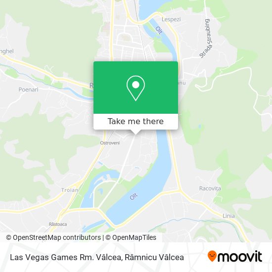 Las Vegas Games Rm. Vâlcea map