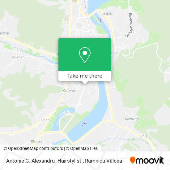 Antonie G. Alexandru -Hairstylist- map
