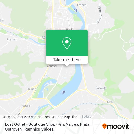 Lost Outlet - Boutique Shop- Rm. Valcea, Piata Ostroveni map