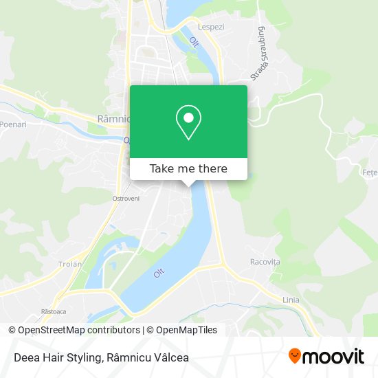 Deea Hair Styling map