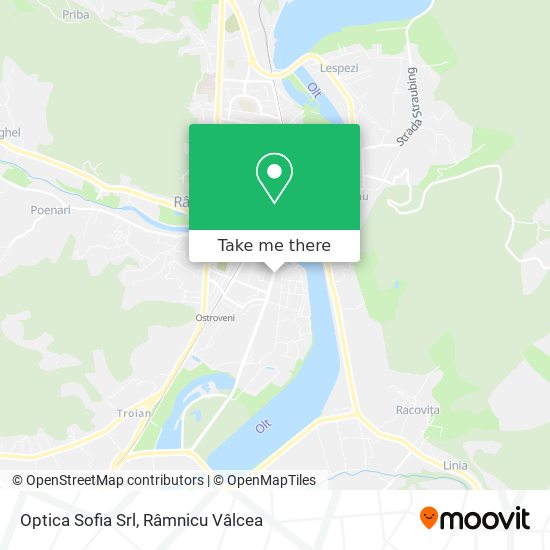 Optica Sofia Srl map