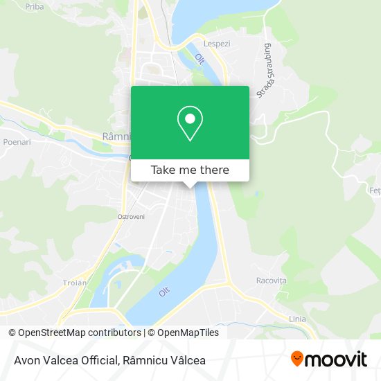 Avon Valcea Official map