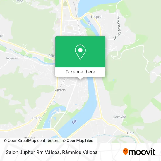 Salon Jupiter Rm Vâlcea map