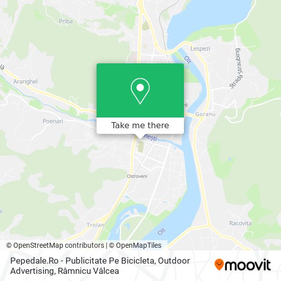 Pepedale.Ro - Publicitate Pe Bicicleta, Outdoor Advertising map