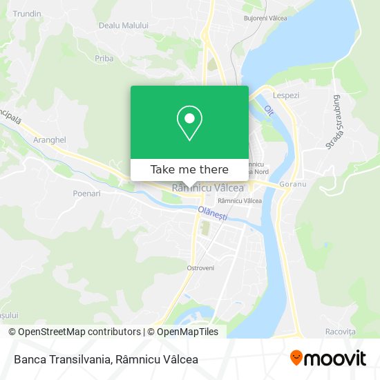 Banca Transilvania map