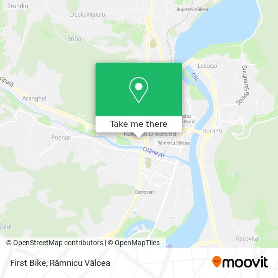First Bike map