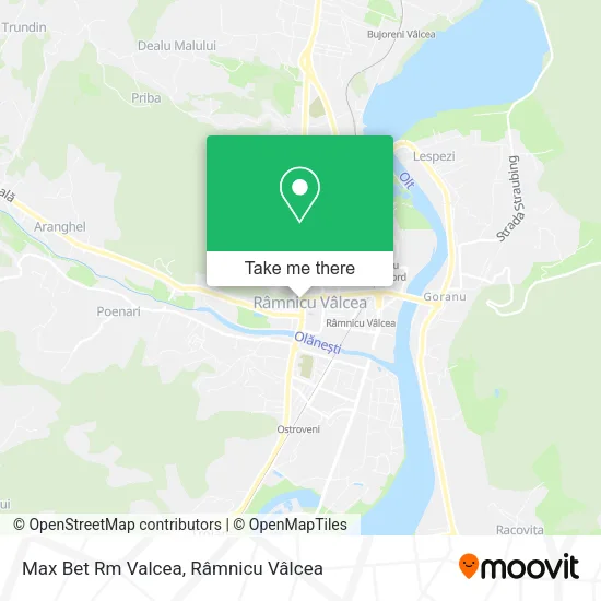 Max Bet Rm Valcea map