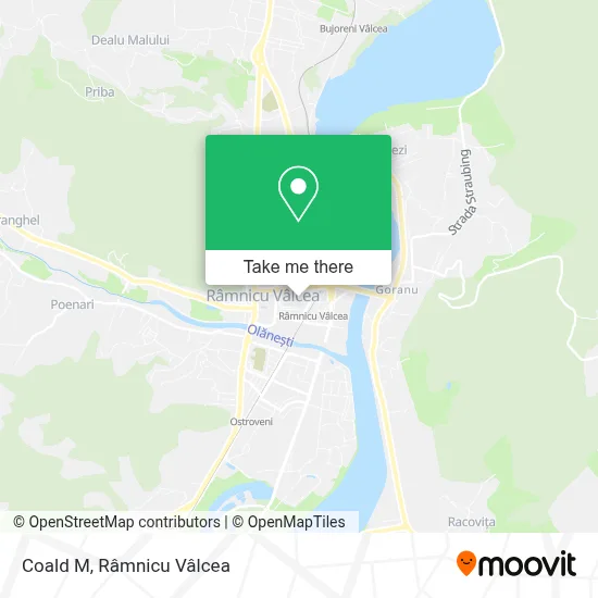 Coald M map