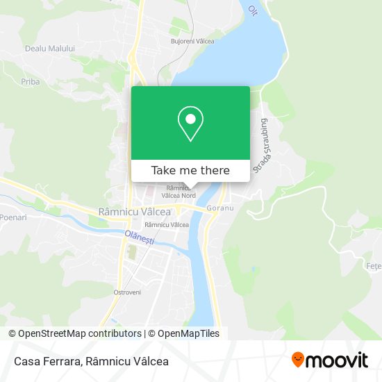 Casa Ferrara map
