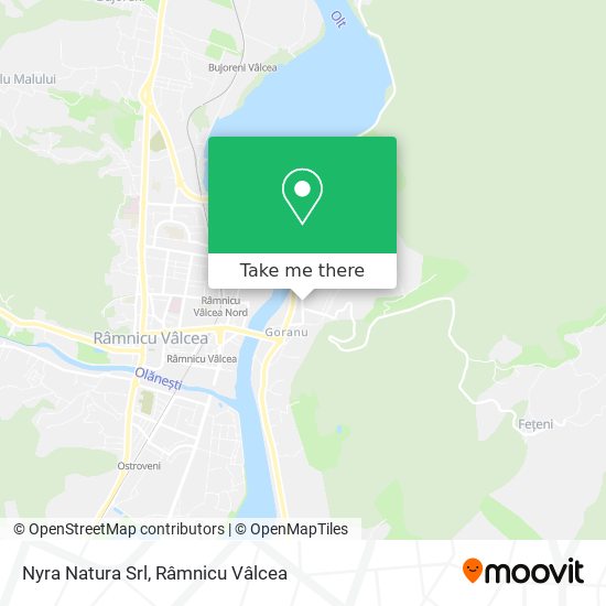 Nyra Natura Srl map