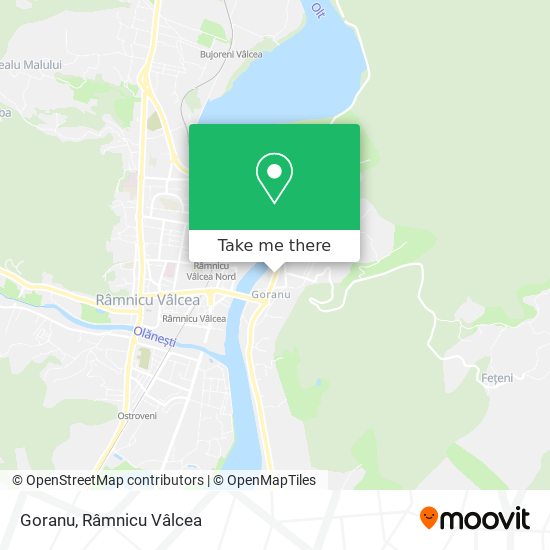 Goranu map