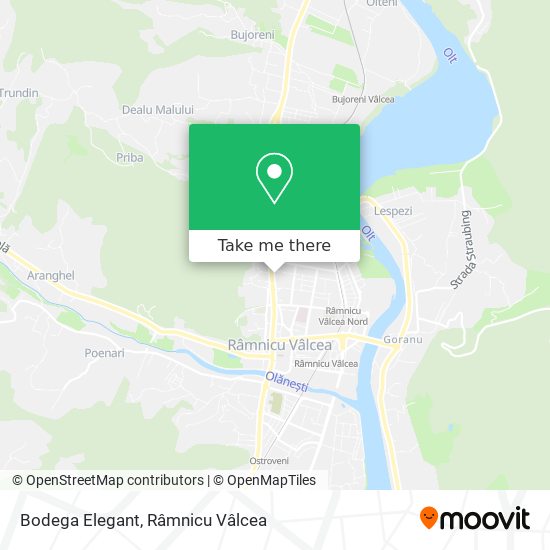 Bodega Elegant map
