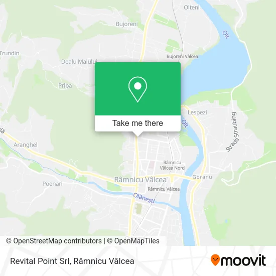 Revital Point Srl map