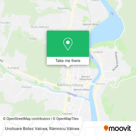 Ursitoare Botez Valcea map
