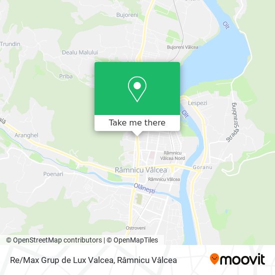 Re/Max Grup de Lux Valcea map