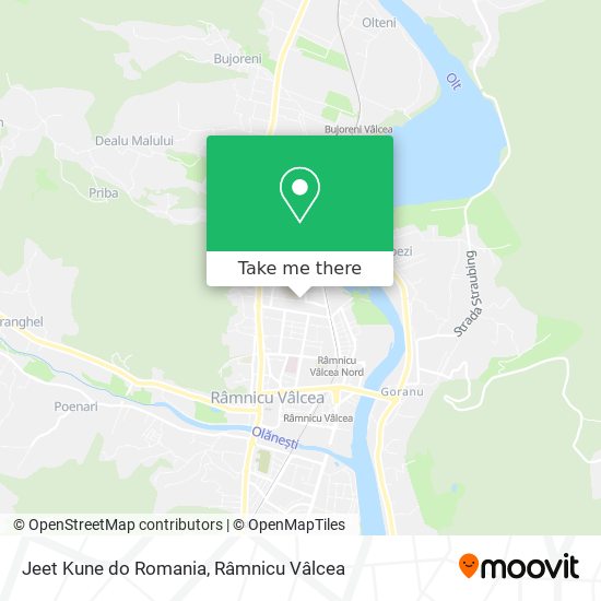 Jeet Kune do Romania map