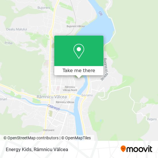 Energy Kids map