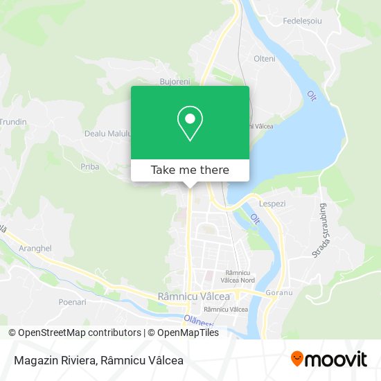 Magazin Riviera map