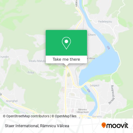 Staer International map