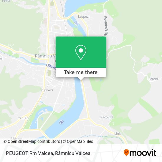 PEUGEOT Rm Valcea map