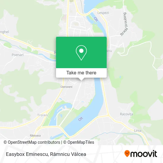 Easybox Eminescu map