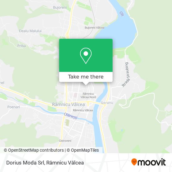 Dorius Moda Srl map