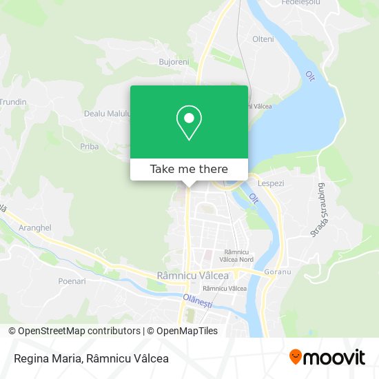 Regina Maria map