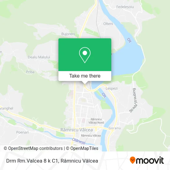 Drm Rm.Valcea 8 k C1 map