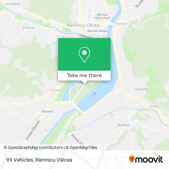 99 Vehicles map