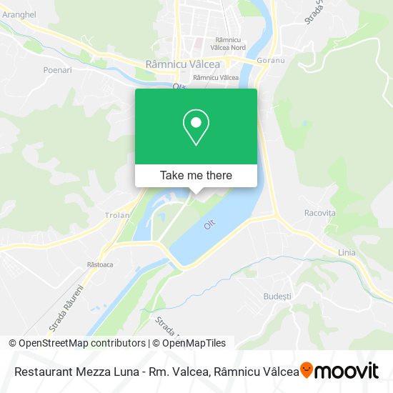 Restaurant Mezza Luna - Rm. Valcea map