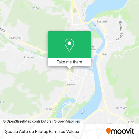 Școala Auto de Pilotaj map