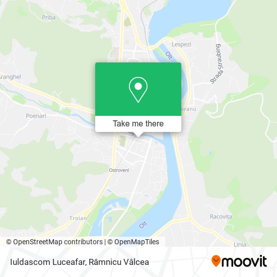 Iuldascom Luceafar map