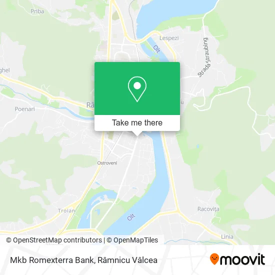 Mkb Romexterra Bank map