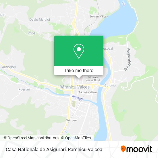 Casa Națională de Asigurări map