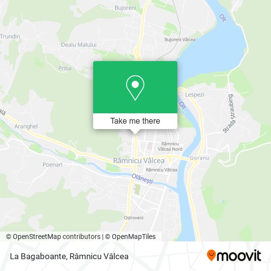 La Bagaboante map