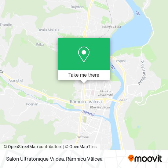 Salon Ultratonique Vilcea map
