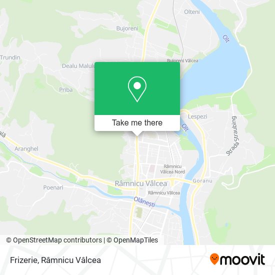 Frizerie map