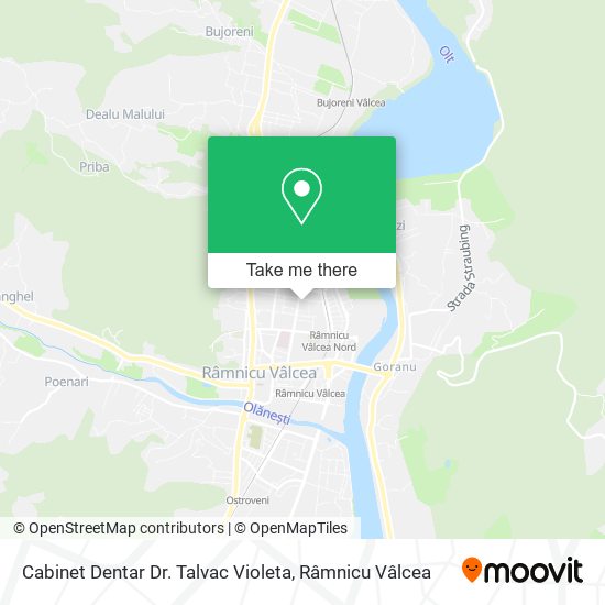 Cabinet Dentar Dr. Talvac Violeta map