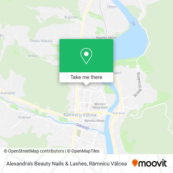 Alexandra's Beauty Nails & Lashes map