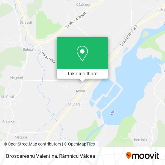 Broscareanu Valentina map