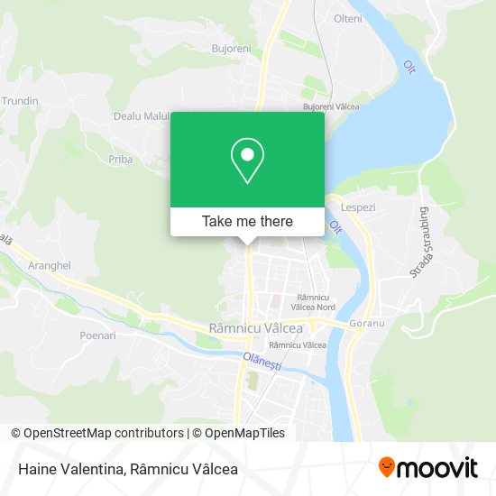 Haine Valentina map