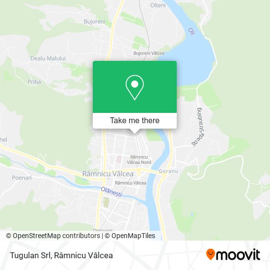 Tugulan Srl map