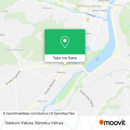 Telekom Valcea map