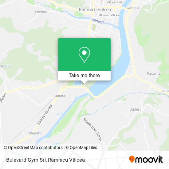 Bulevard Gym Srl map