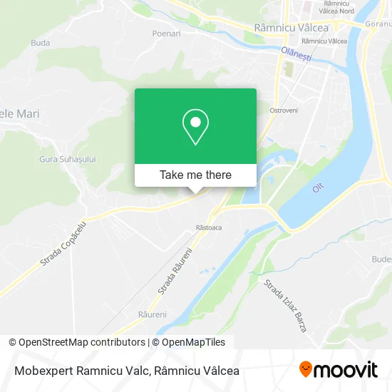 Mobexpert Ramnicu Valc map