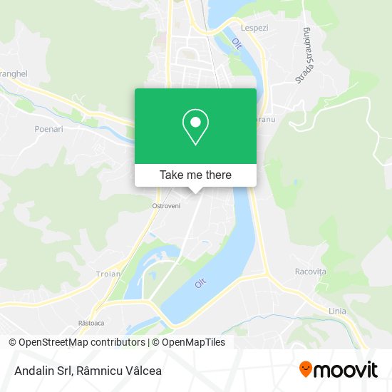Andalin Srl map