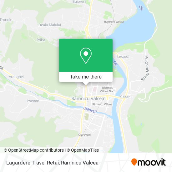 Lagardere Travel Retai map