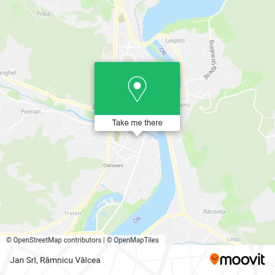 Jan Srl map